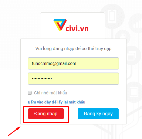 hướng dẫn kiếm tiền với civi.vn 2018