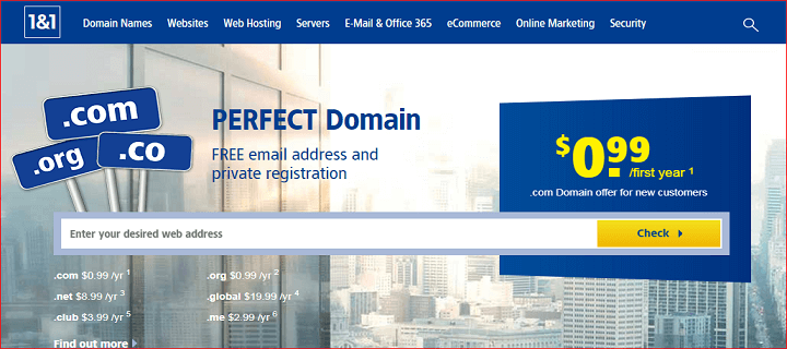 Hướng dẫn đăng ký tên miền 1and1 đầy đủ nhất