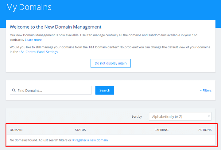 hướng dẫn transfer tên miền từ 1&1 tới namesilo
