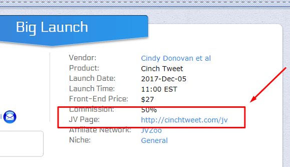 hướng dẫn xin link affiliate khi làm product launch