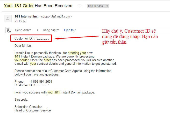 Hướng dẫn mua tên miền 1and1 đầy đủ nhất